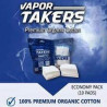 VAPOR TAKERS Premium Organic Cotton